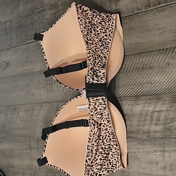 NWT Victoria’s Secret Push Up Leopard Print Bra Size 40DD 🐯 - Picture 4 of 6